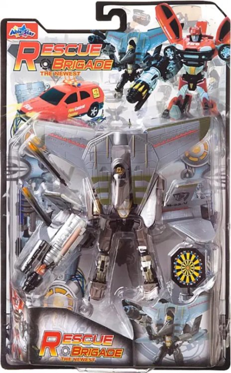 Робот-трансформер Android, серый