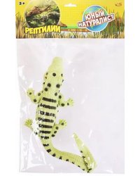 Фигурка Крокодил, светло-зеленый