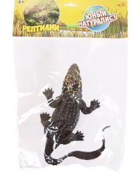 Фигурка Крокодил, темно-серый