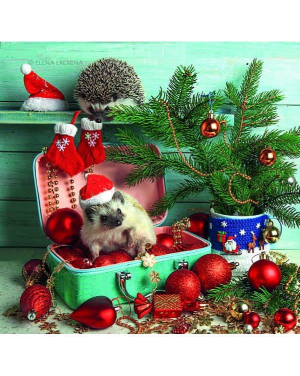 Ёжекалендарь. Мандаринки. Календарь настенный на 2023 год