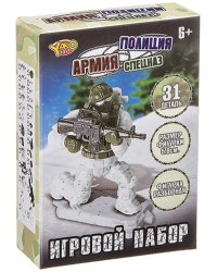 Конструктор Фигурка солдата, 31 деталь