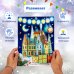 3D аппликация Новогодний городок