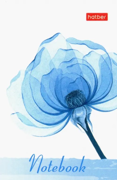 Блокнот 48 листов, А7, склейка &quot;Нежность цветка&quot; в ассорименте (48Б7В1к)