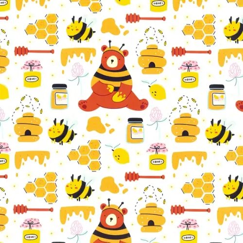 Упаковочная бумага Honey Упаковочная бумага Honey