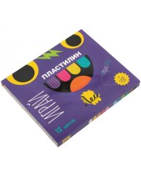 Пластилин классический Играй, 12 цветов