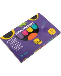 Пластилин классический Играй, 16 цветов