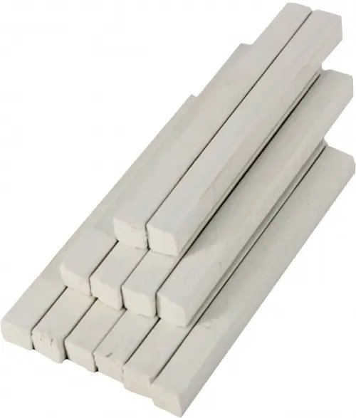 Пастель сухая Toison D`Or 8580/1, титановый белый, 12 штук