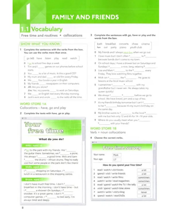 Focus. Level 1. Workbook