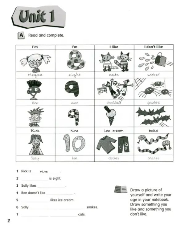 Excellent! 2. Activity Book