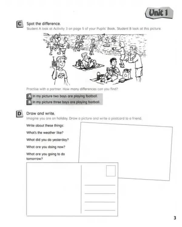 Excellent! 3. Activity Book