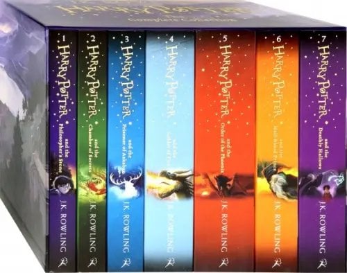 Harry Potter. Jonny Duddle Paperback Edition Harry Potter Boxed Set. Complete Collection (количество томов: 7)