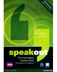 Speakout. Pre-Intermediate. Students' Book with ActiveBook + MyEnglishLab