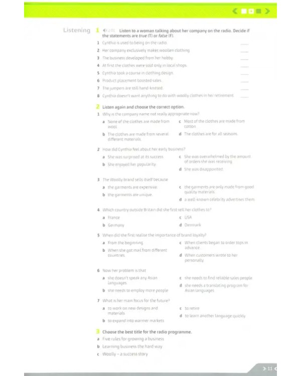 Business Partner. B1+. Workbook