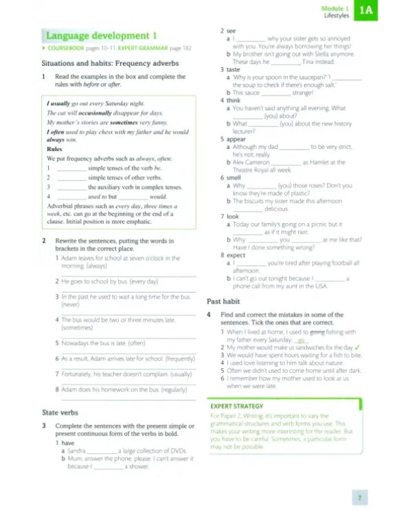 Expert. First. Student's Resource Book + Key