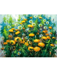 Живопись на холсте. Начало лета