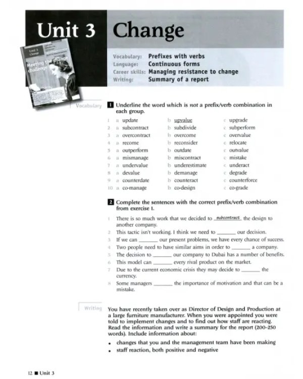 Intelligent Business. Advanced. Workbook + CD