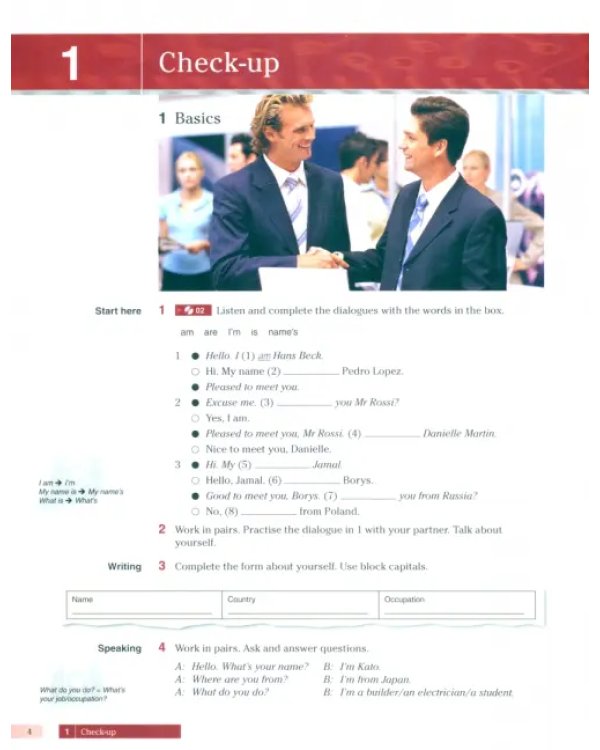 Technical English. 1 Elementary. Coursebook