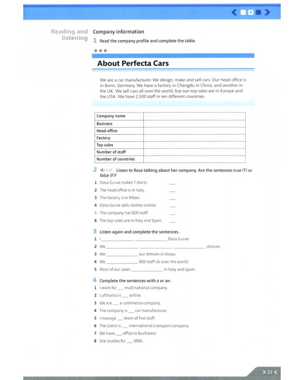 Business Partner. A1. Workbook