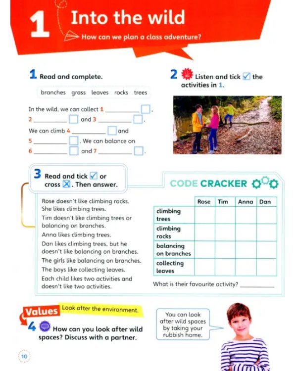 English Code 4. Activity Book + Audio QR Code