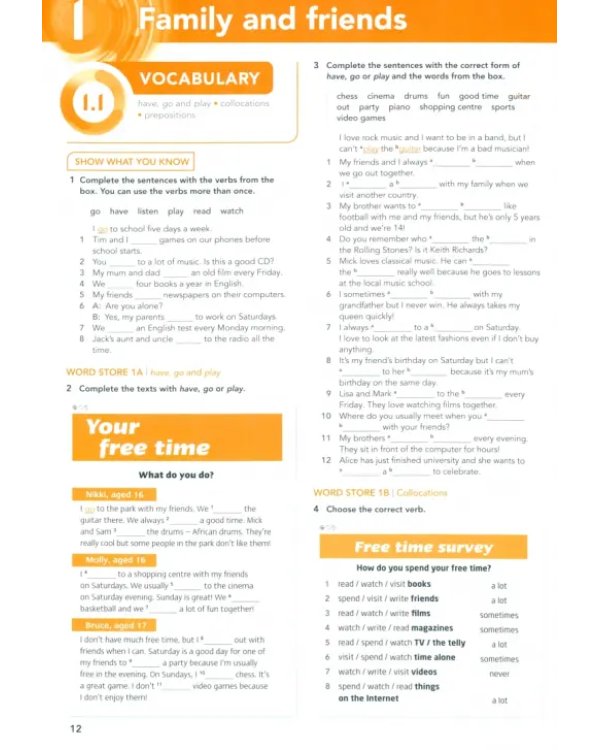 Focus 1. Workbook