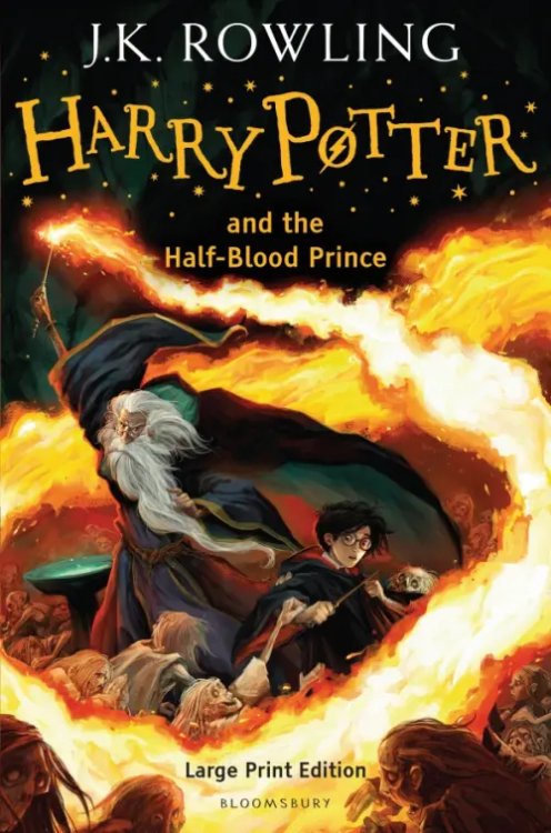 Harry Potter. Jonny Duddle Large Print Edition Harry Potter and the Half-Blood Prince