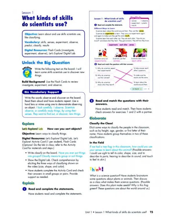 Big Science 3. Teacher's Book
