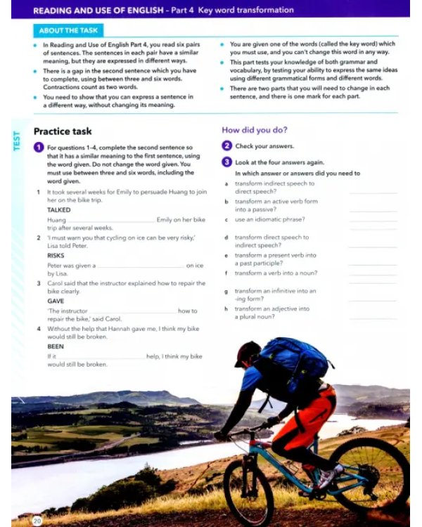Дополнительное изображение книги «Formula C1. Exam Trainer and Interactive eBook without key»