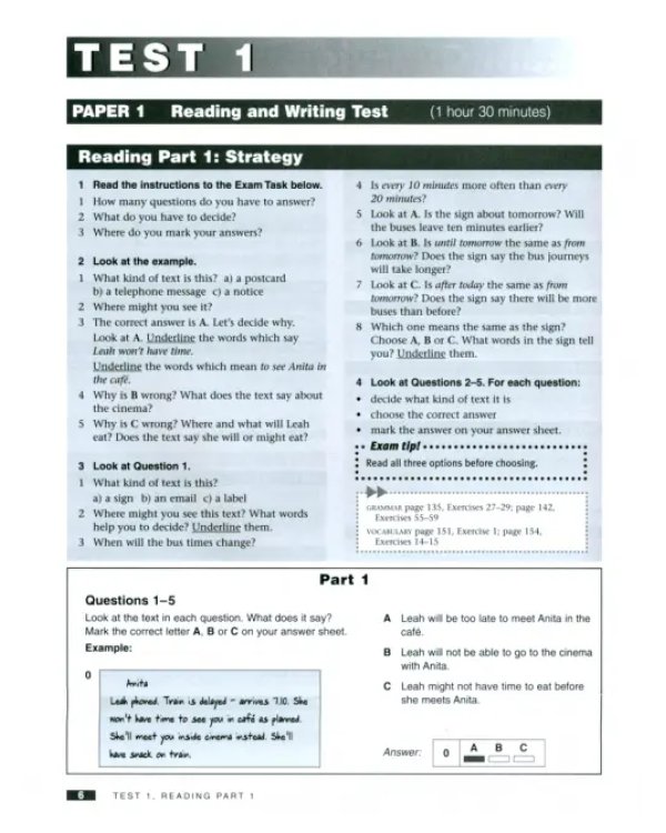 PET Practice Tests Plus 3. Student's Book with Key