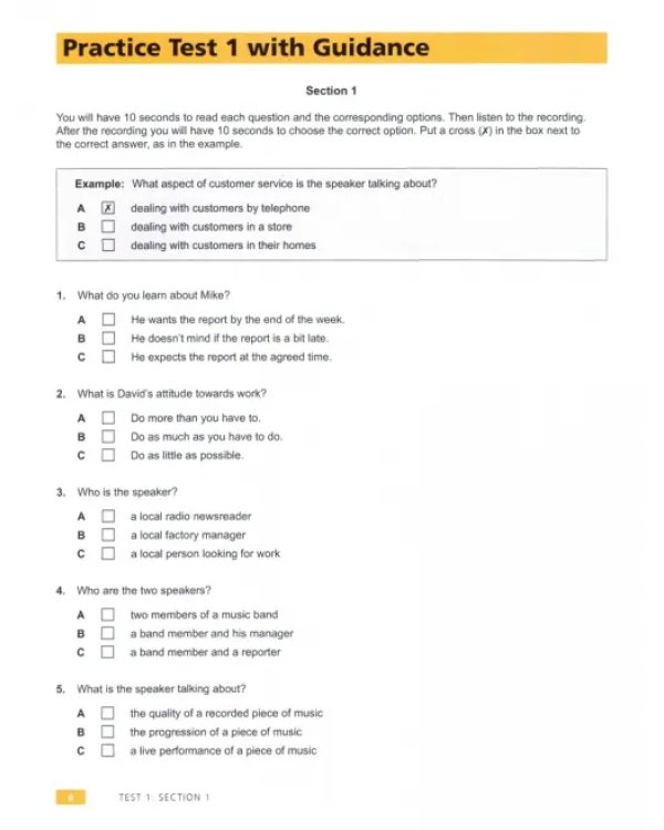 Focus Exam Practice. Pearson Tests of English General. Level 4 (C1)