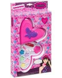 Набор детской декоративной косметики Косметичка-сердце