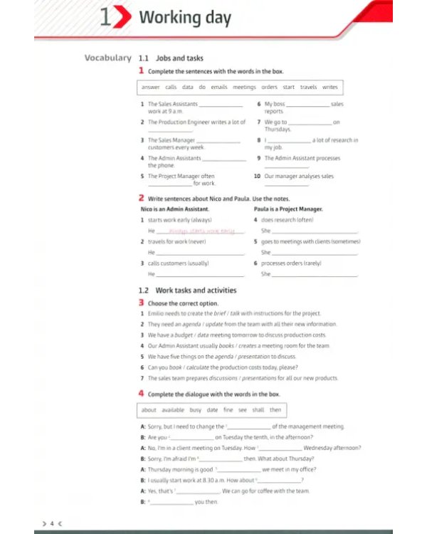 Business Partner. A2. Workbook