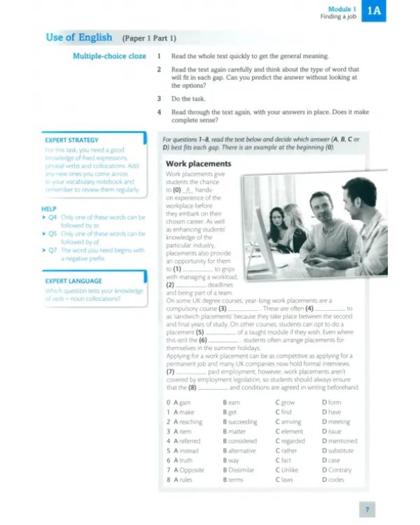 Expert. Advanced. Student's Resource Book without key