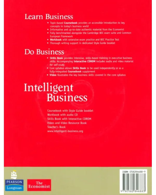 Intelligent Business. Intermediate. Skills Book + CD-ROM