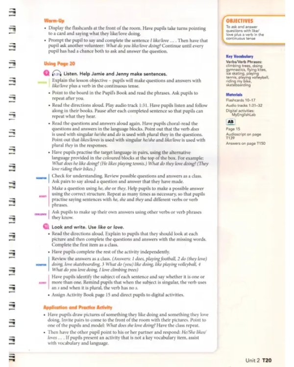 Big English 2. Teacher's Book