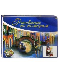 Рисование по номерам. Букет хризантем и гранат