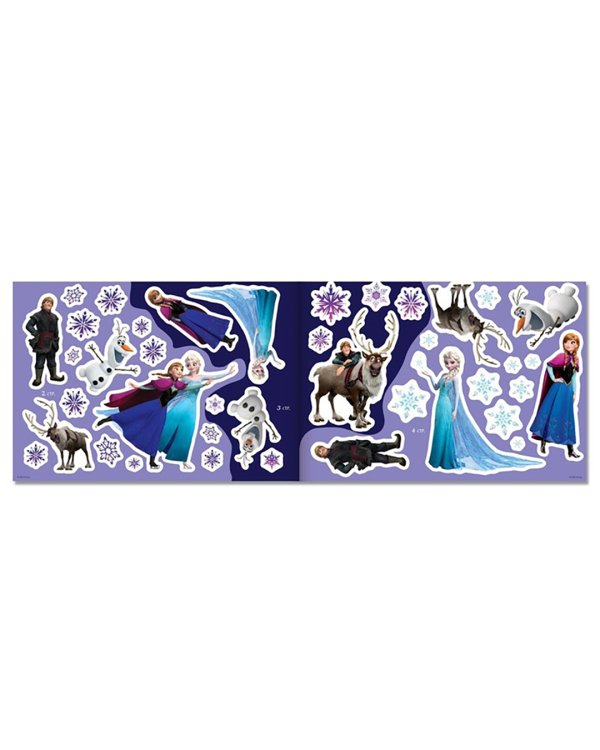 Альбом Снежные приключения. Холодное сердце, 100 наклеек