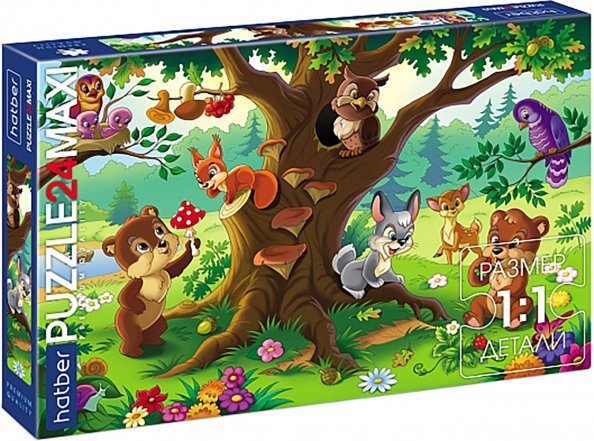 Puzzle-24 Maxi Лесные друзья