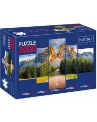 Puzzle-3000 5 в 1 Дорога к мечте