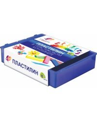 Пластилин в контейнере, 10 цветов
