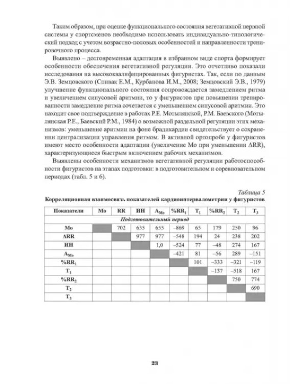 Мониторинг функциональной подготовленности спортсменов — диагностические и прогностические возможн.