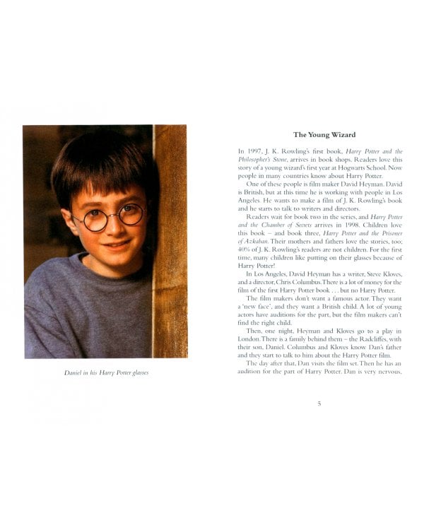 Daniel Radcliffe + audio. Level 1