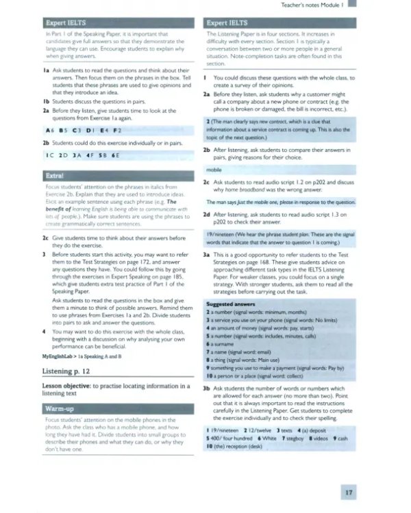 Expert IELTS. Band 6. Teacher's Resource Book + online audio