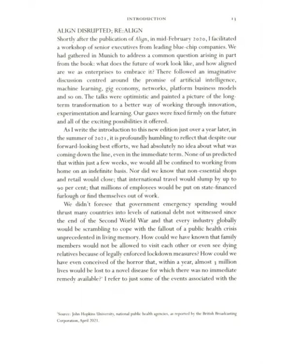 Re:Align. A Leadership Blueprint for Overcoming Disruption and Improving Performance