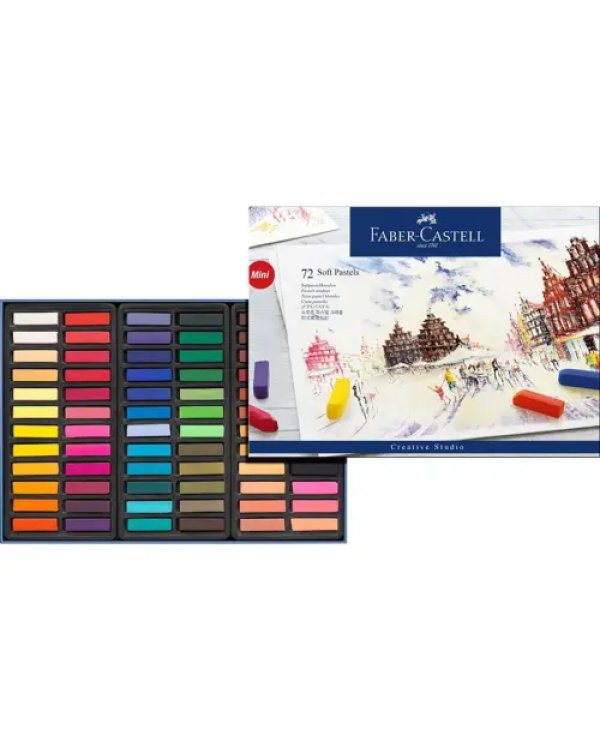 Пастель художественная Creative studio 72 цвета, мини