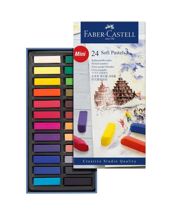 Пастель Softpastels Mini, 24 цвета