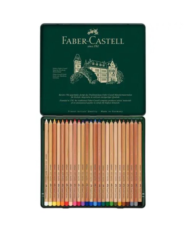 Карандаши пастельные цветные Pitt Pastel, 12 цветов