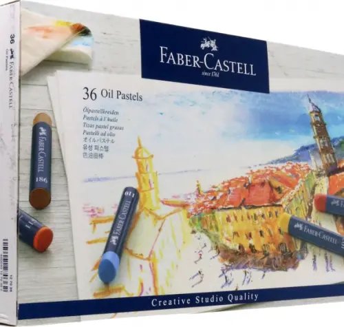 Уголь художественный. Пастель Пастель художественная масляная Studio quality, 36 цветов