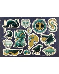 Стикерпак. Скандинавия с золотом