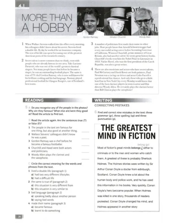 Speakout. Pre-intermediate. Workbook with key
