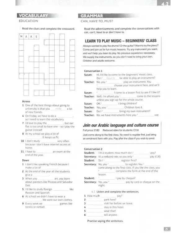 Speakout. Pre-intermediate. Workbook with key